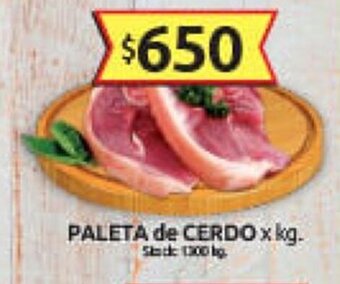 Cordiez Paleta de Cerdo oferta