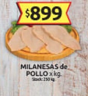 Cordiez Milanesas de Pollo oferta