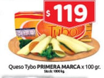 Cordiez Queso Tybo Primera Marca oferta