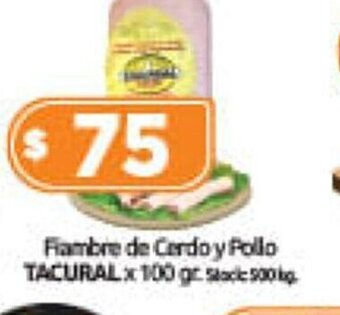 Cordiez Fiambre de Cerdo y Pollo Tacural oferta