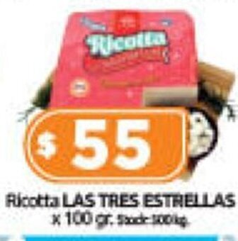 Cordiez Ricotta Las Tres Estrellas x 100 gr oferta