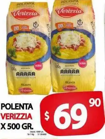 Supermercados Mariano Max Polenta verizzia x 500 gr oferta