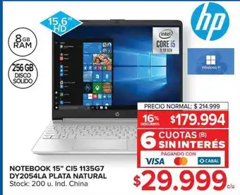 Carrefour Notebook 15 oferta