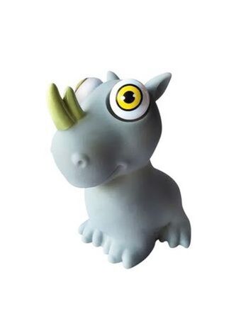 Muñecos coleccionables squishy big eyes burro rinoceronte