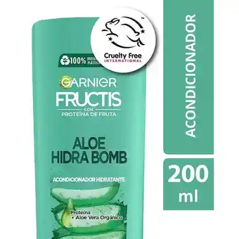 Coto Acondicionador aloe hidra bomb fructis garnier 200ml oferta
