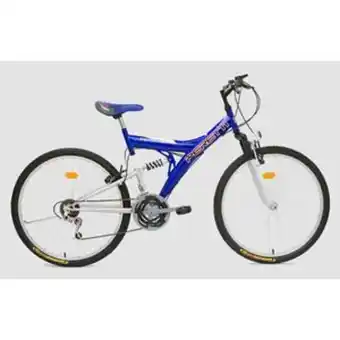Frávega Bicicleta mountain bike rodado 26 peretti azul oferta