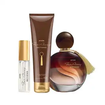 Avon Set x3 far away beyond oferta