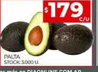 Supermercados DIA Palta oferta