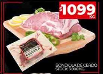 Supermercados DIA Bondiola De Cerdo oferta