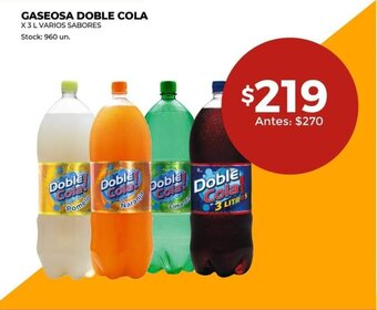 Super MAMI Gaseosa Doble Cola oferta