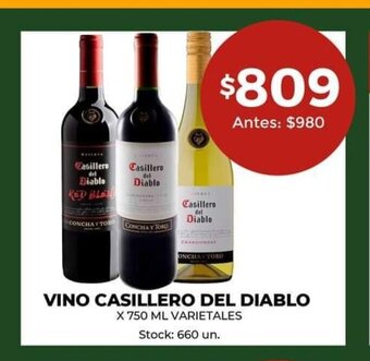 Super MAMI Vino Casillero Del Diablo oferta