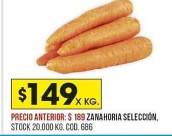 Coto Zanahoria Selección oferta