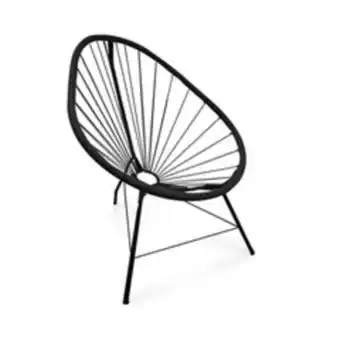 Silla de jardin acapulco negro