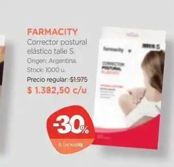 Farmacity Corrector postural elástico s oferta