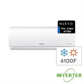 Castillo Hogar Aire acondicionado split frio/calor inverter samsung 4100f ar18ashqawk2bg oferta