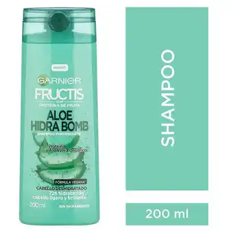 Coto Shampoo aloe hidra bomb fructis garnier 200ml oferta