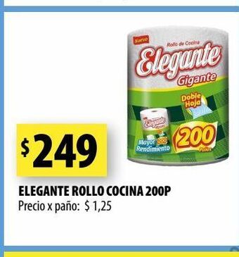 Punto Mayorista Elegante rollo cocina 200p oferta