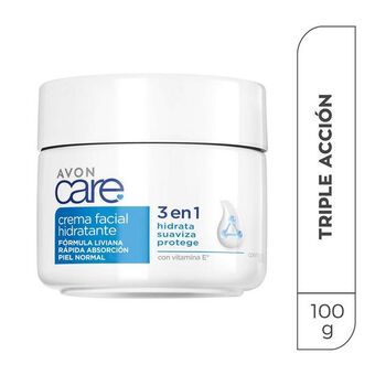 Avon Crema facial 3 en 1 hidratante piel normal | avon care oferta