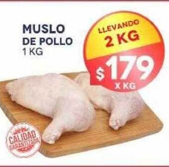 Yaguane Supermercados Muslo De Pollo 1kg oferta