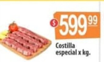 Autoservicio Capo Costilla especial x kg oferta