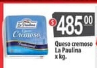 Autoservicio Capo Queso cremoso La Paulina x kg. oferta