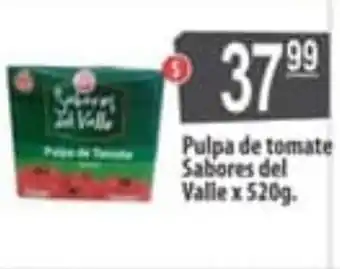 Autoservicio Capo Pulpa de tomate Sabores del Valle x 520g. oferta