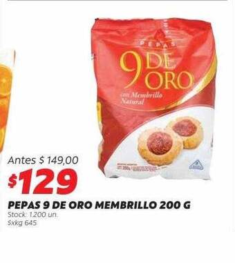 Ferniplast Pepas 9 de oro membrillo oferta