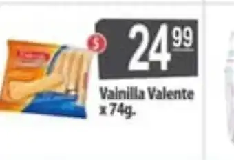 Vainilla Valente x 74g.
