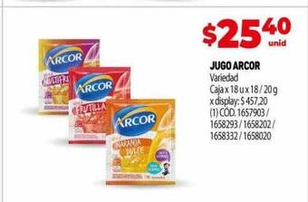Makro Jugo arcor oferta