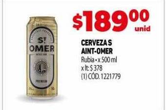 Makro Cerveza saint-omer rubia oferta