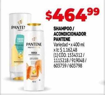 Makro Shampoo acondicionador pantene oferta