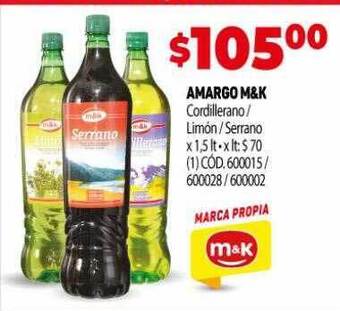 Makro Amargo m&k oferta