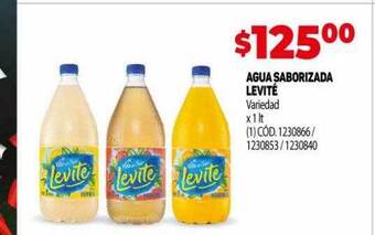 Makro Agua saborizada levité oferta