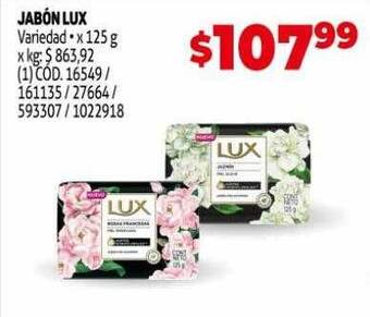 Makro Jabón lux oferta