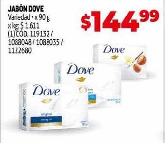 Makro Jabón dove oferta