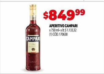 Makro Aperitivo campari oferta