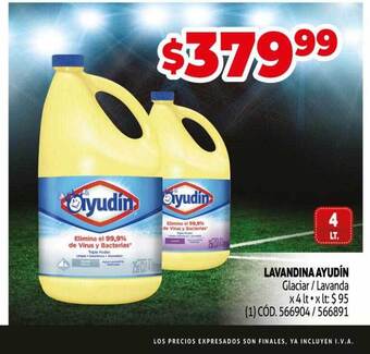Makro Lavandina ayudín oferta