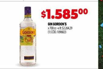 Makro Gin gordon's oferta