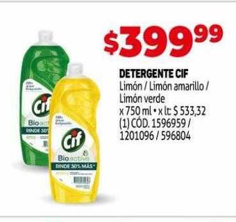 Makro Detergente cif oferta