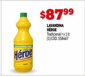 Makro Lavandina héroe oferta