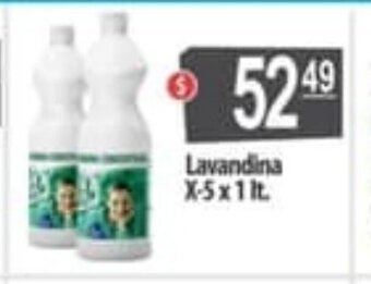 Autoservicio Capo Lavandina x 5 x 1lt. oferta