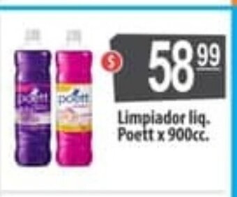 Autoservicio Capo Poett Limpiador liq. x 900cc. oferta