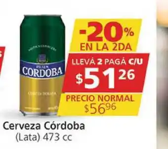 Cerveza Córdoba (lata) 473cc