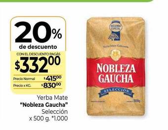 La Anonima Yerba mate oferta