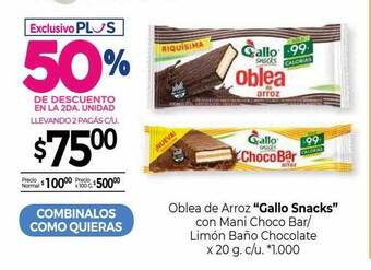 La Anonima Oblea de arroz oferta