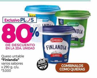 La Anonima Queso untable oferta