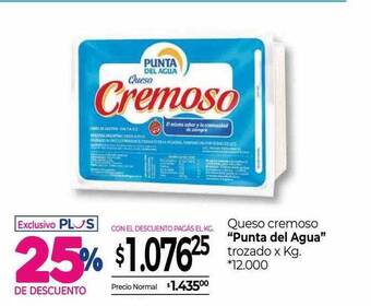 La Anonima Queso cremoso oferta