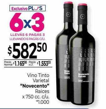 La Anonima Vino tinto varietal oferta
