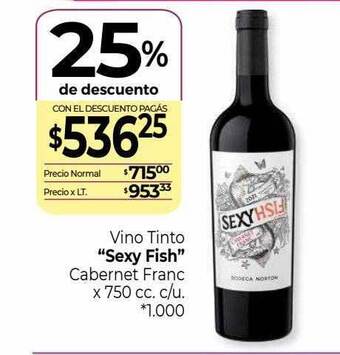 La Anonima Vino tinto oferta
