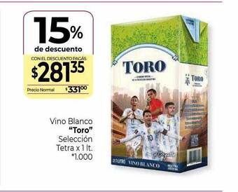 La Anonima Vino blanco oferta